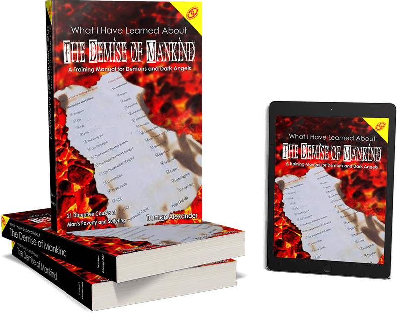 The Demise of Mankind Book Display